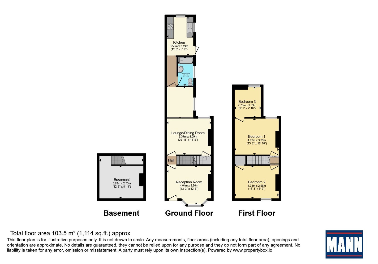 149, Frindsbury Road, Kent floorplan