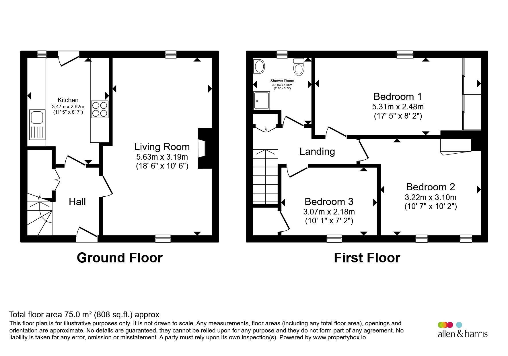 53, Fernhill Road, Glasgow floorplan