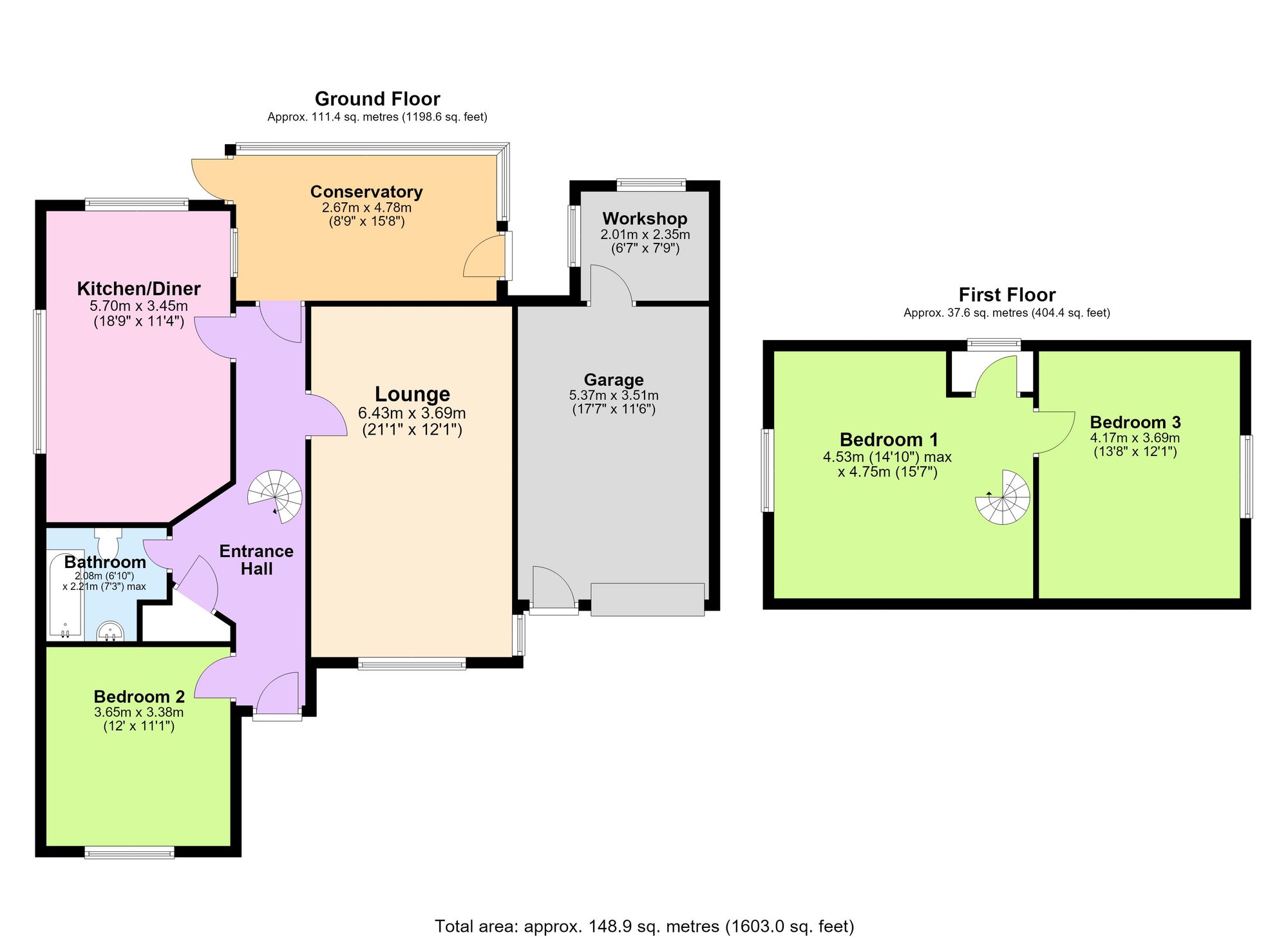 149 Doddington Road, Wellingborough floorplan