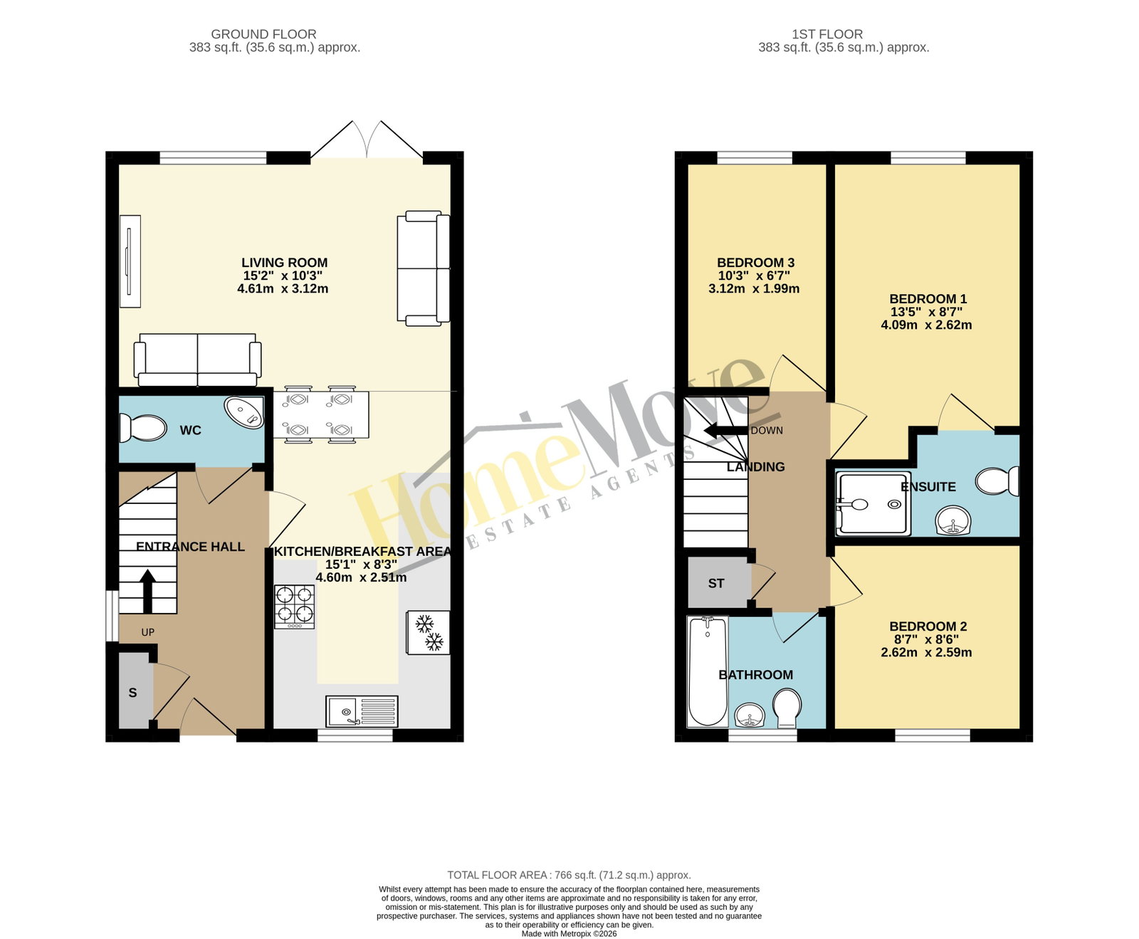 32, Ashby Street, Corby floorplan
