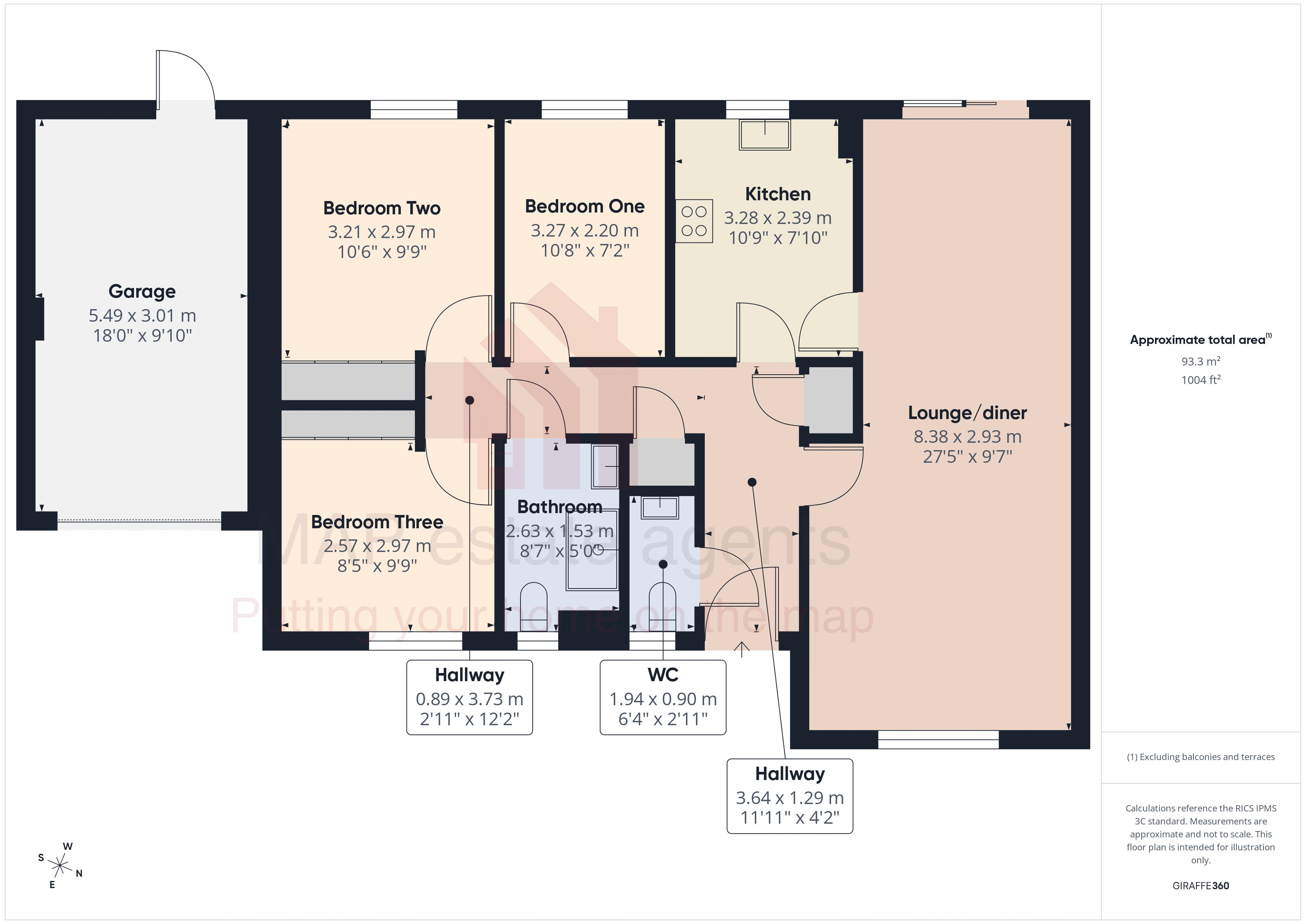 5, Park Trielin, Redruth floorplan