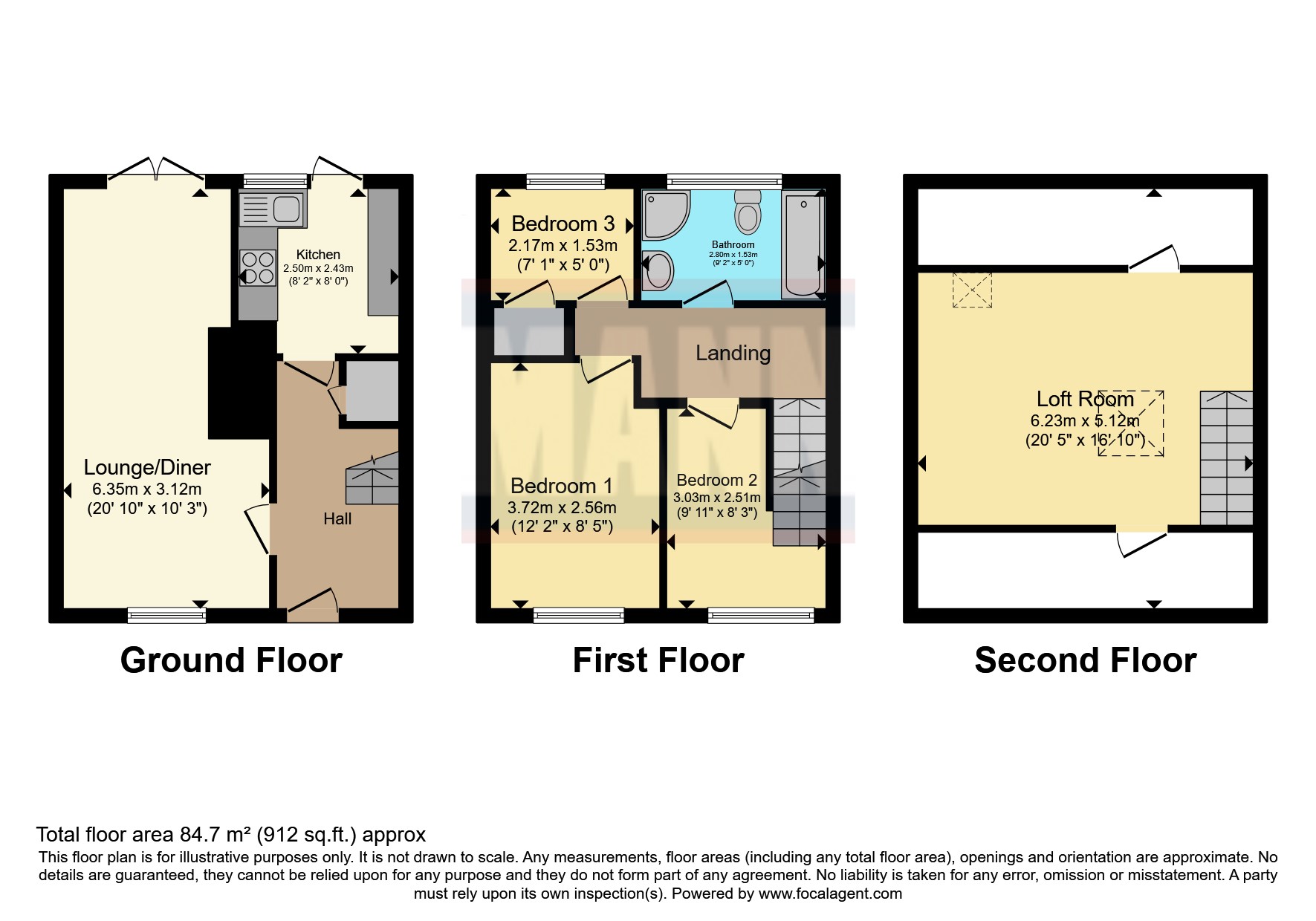65, Queensway, Kent floorplan