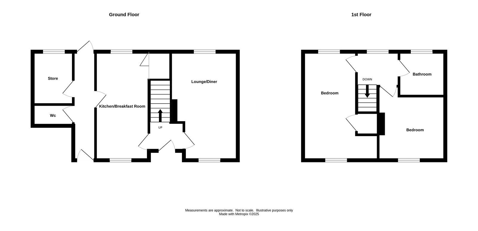 12, Monument Lane, Sedgley floorplan