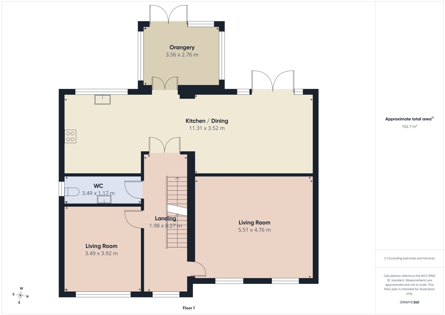 200, Stainland Road, Halifax floorplan