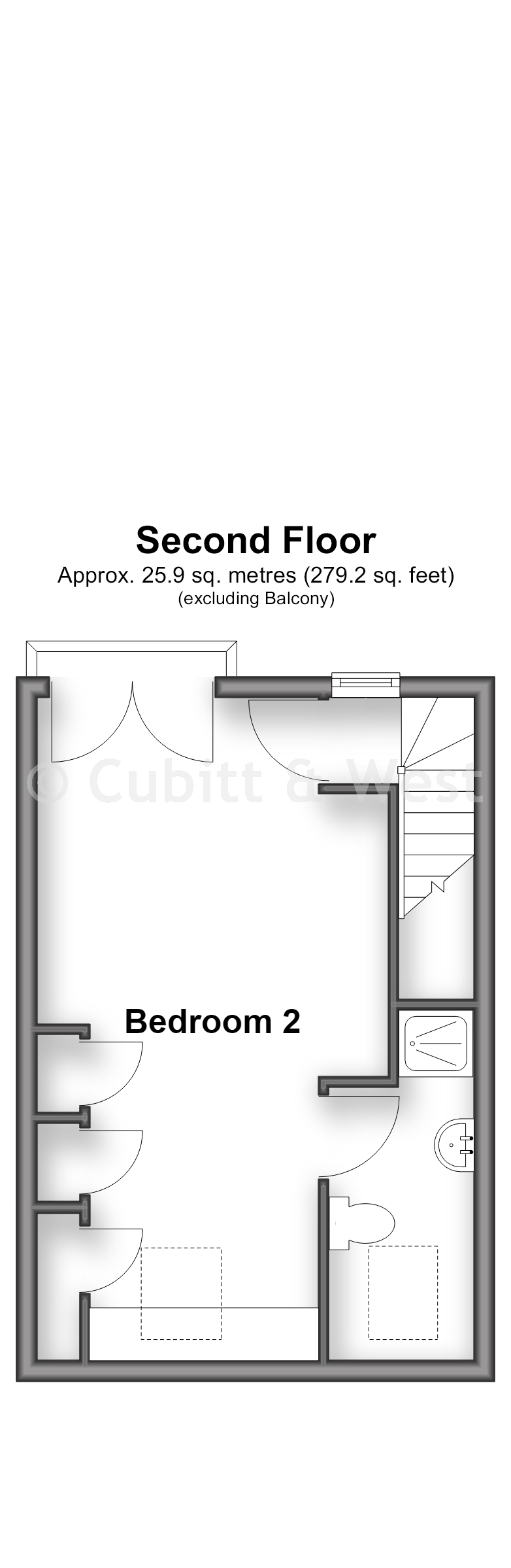 25, Ashdown Road, Worthing floorplan