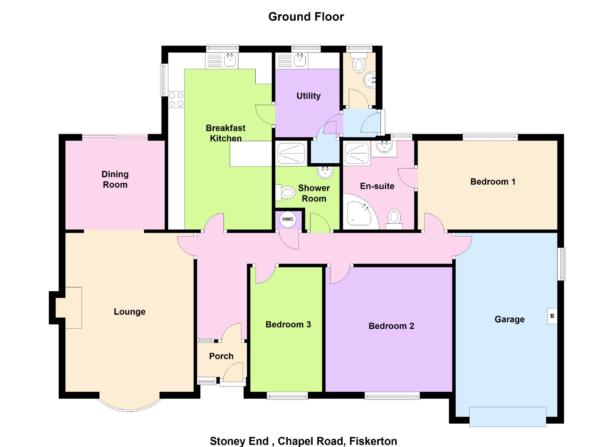 3 Bedrooms Bungalow for sale in Chapel Road, Fiskerton LN3