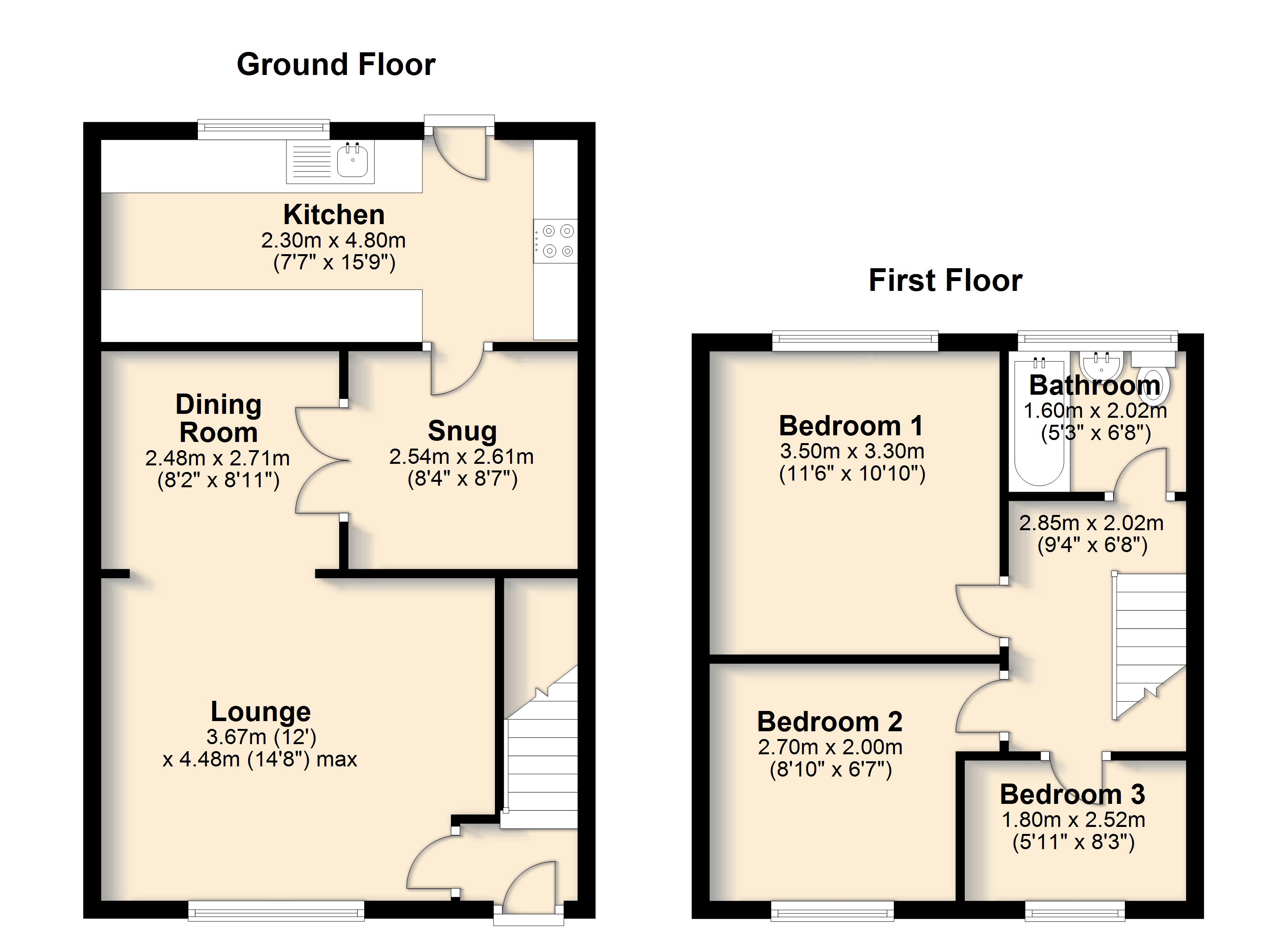 3 Bedrooms Terraced house for sale in Carlton Road, Carlton, Barnsley S71