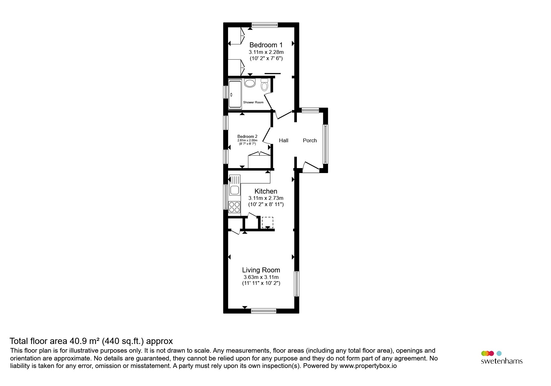 31, Orchard Park, Chester floorplan