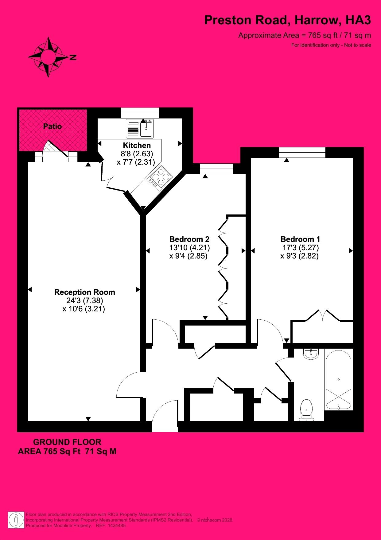 Preston Road, Harrow floorplan