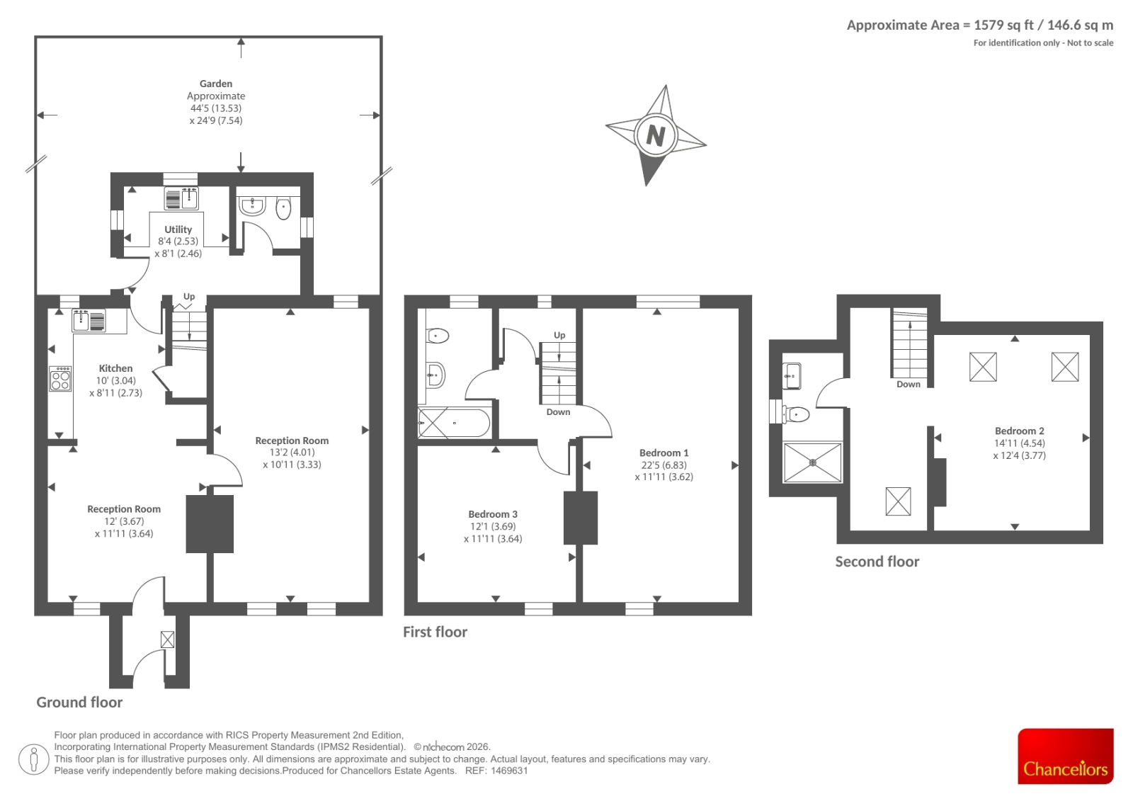 23, The Causeway, Abingdon floorplan