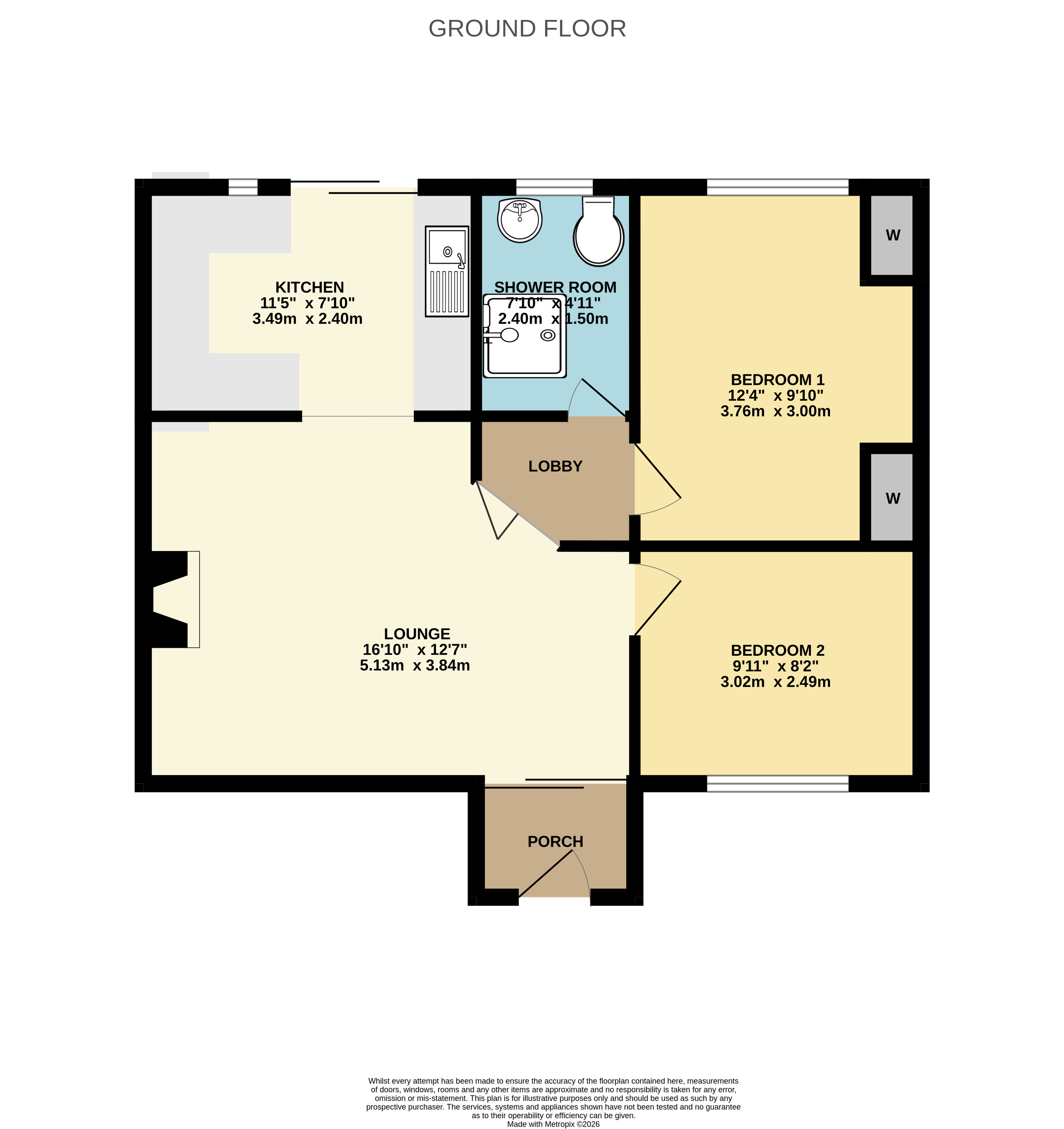 39, Seacroft Road, Withernsea floorplan