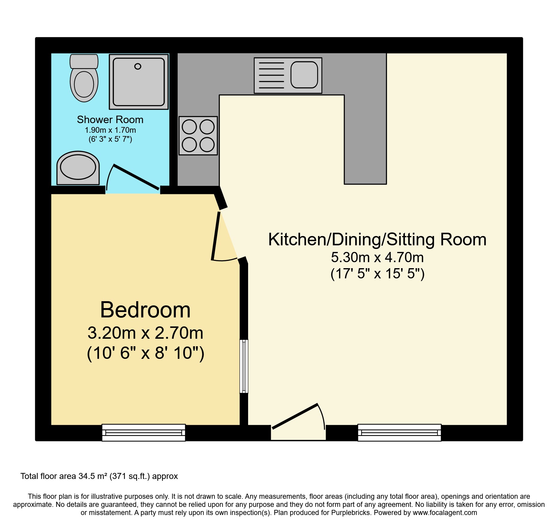 27a, Silver Street, Stansted floorplan