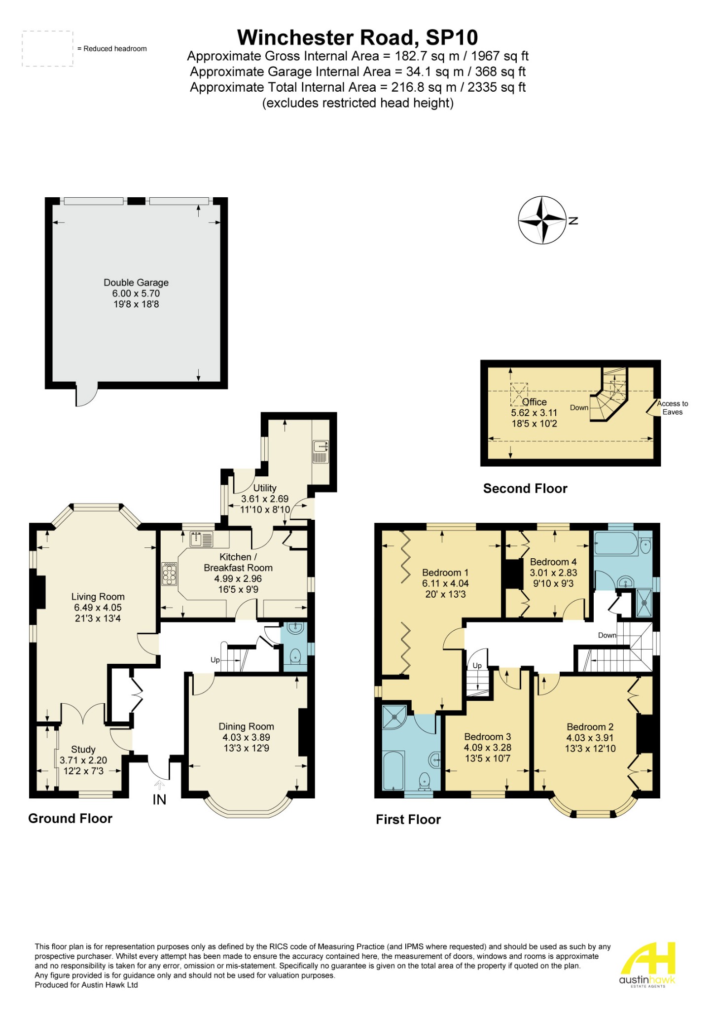 24 Winchester Road, Andover floorplan