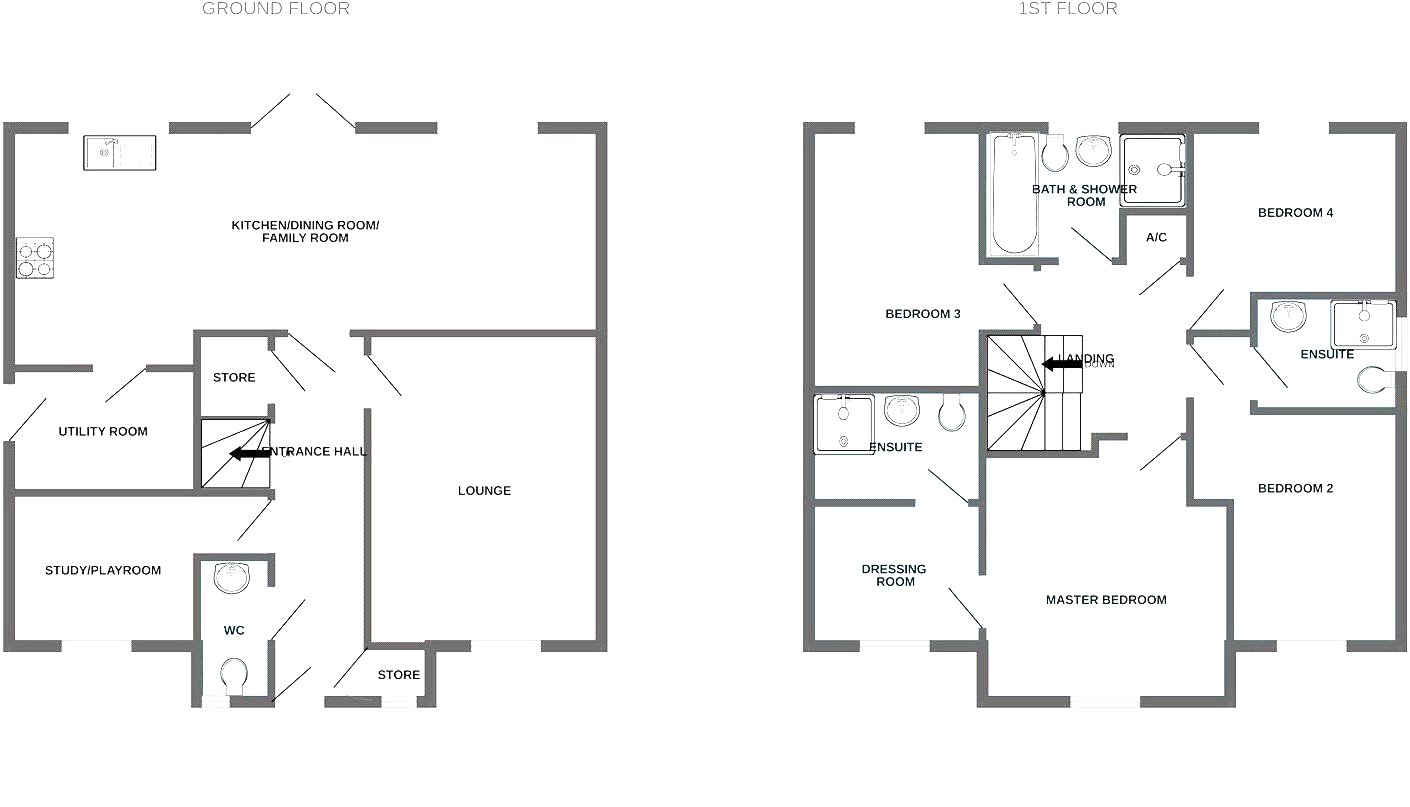 George Lees Avenue, Telford floorplan