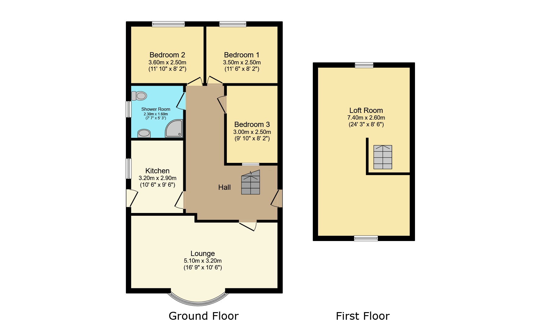 13 The Crescent, Bracebridge Heath, Lincolnshire floorplan