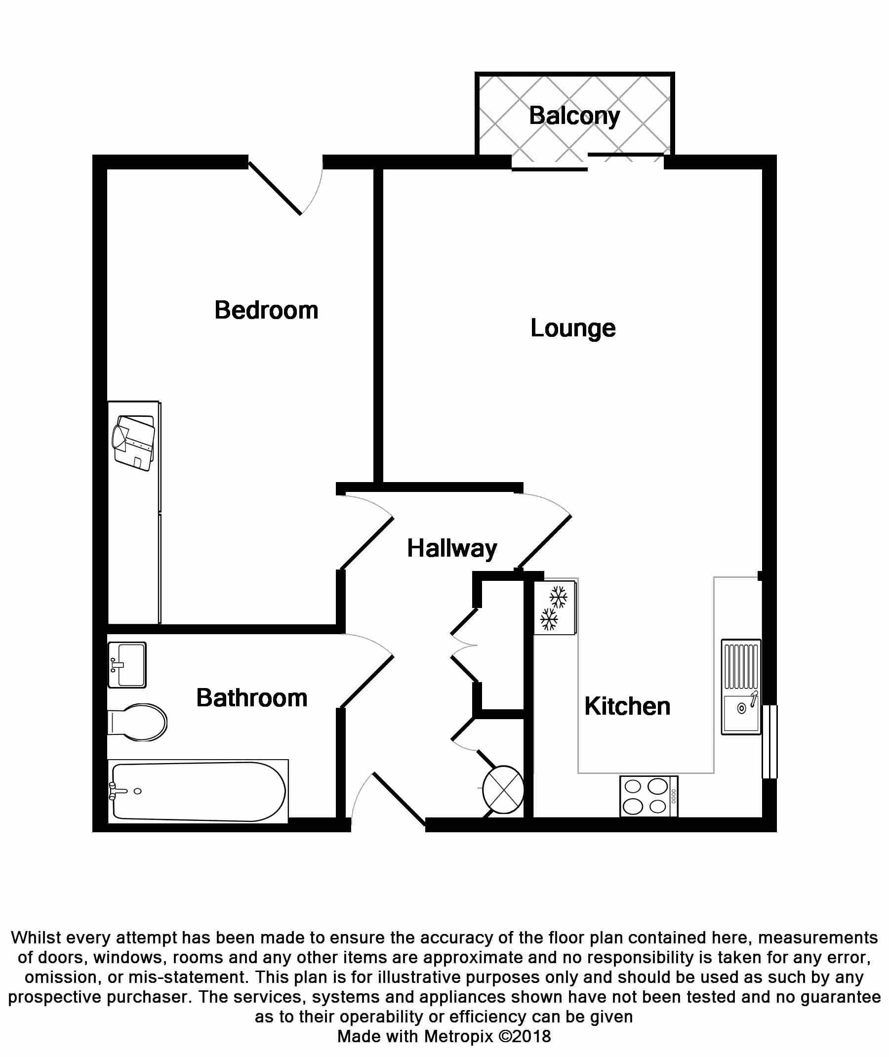 1 Bedrooms Flat to rent in Armstrong House, High Street, Uxbridge, Middlesex UB8