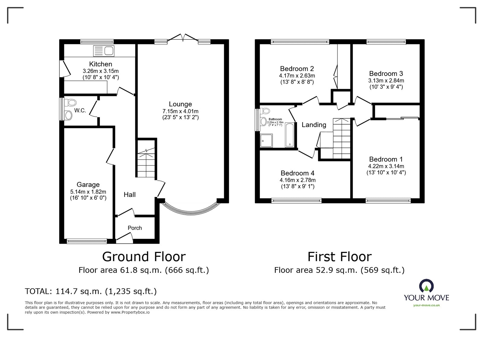 170, Sketchley Road, Hinckley floorplan