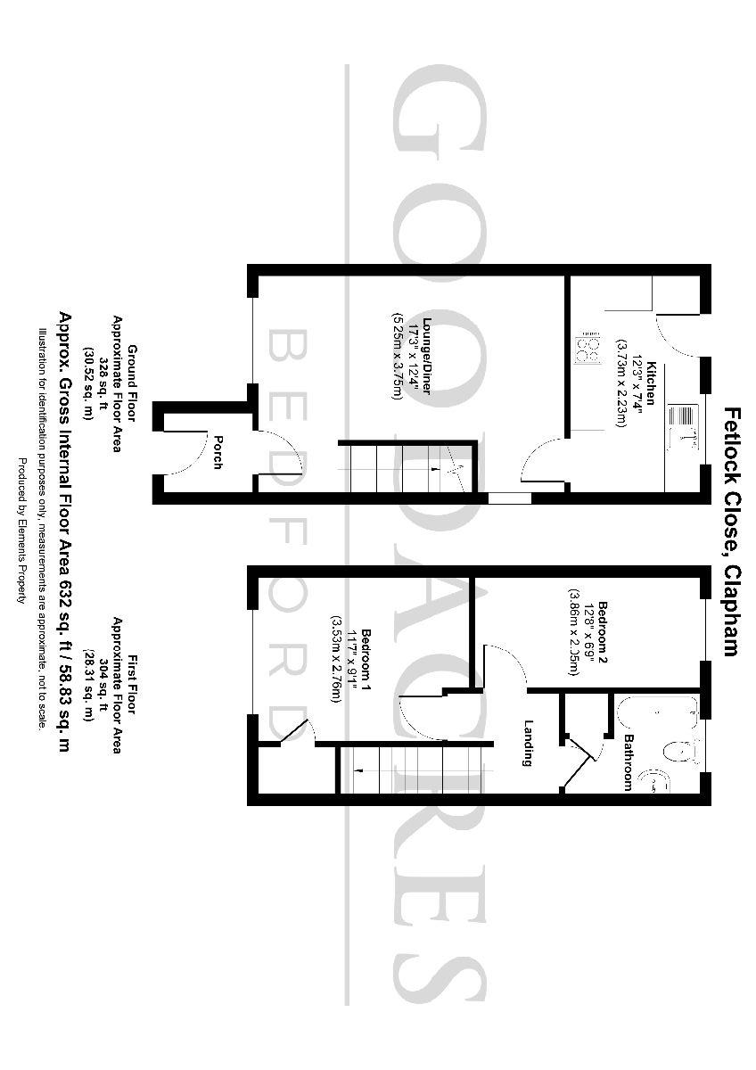 21 Fetlock Close, Bedford floorplan