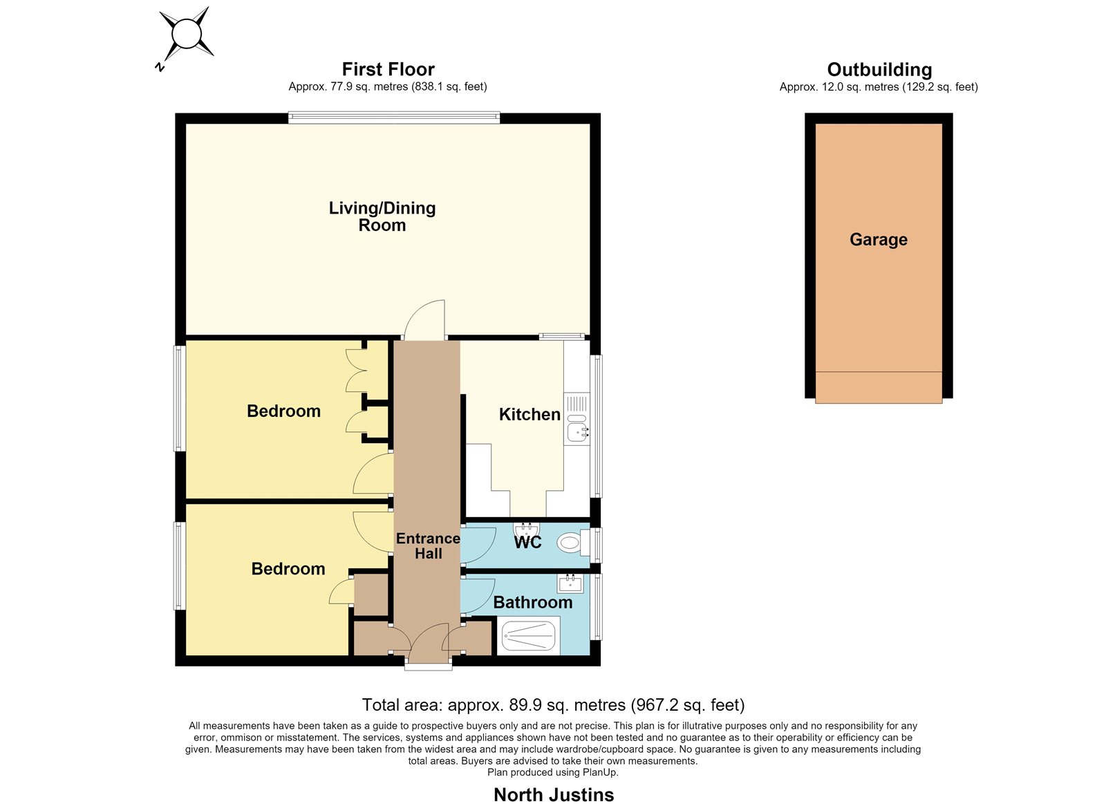 Flat 8, North Justins,, Southchurch Boulevard, Essex floorplan