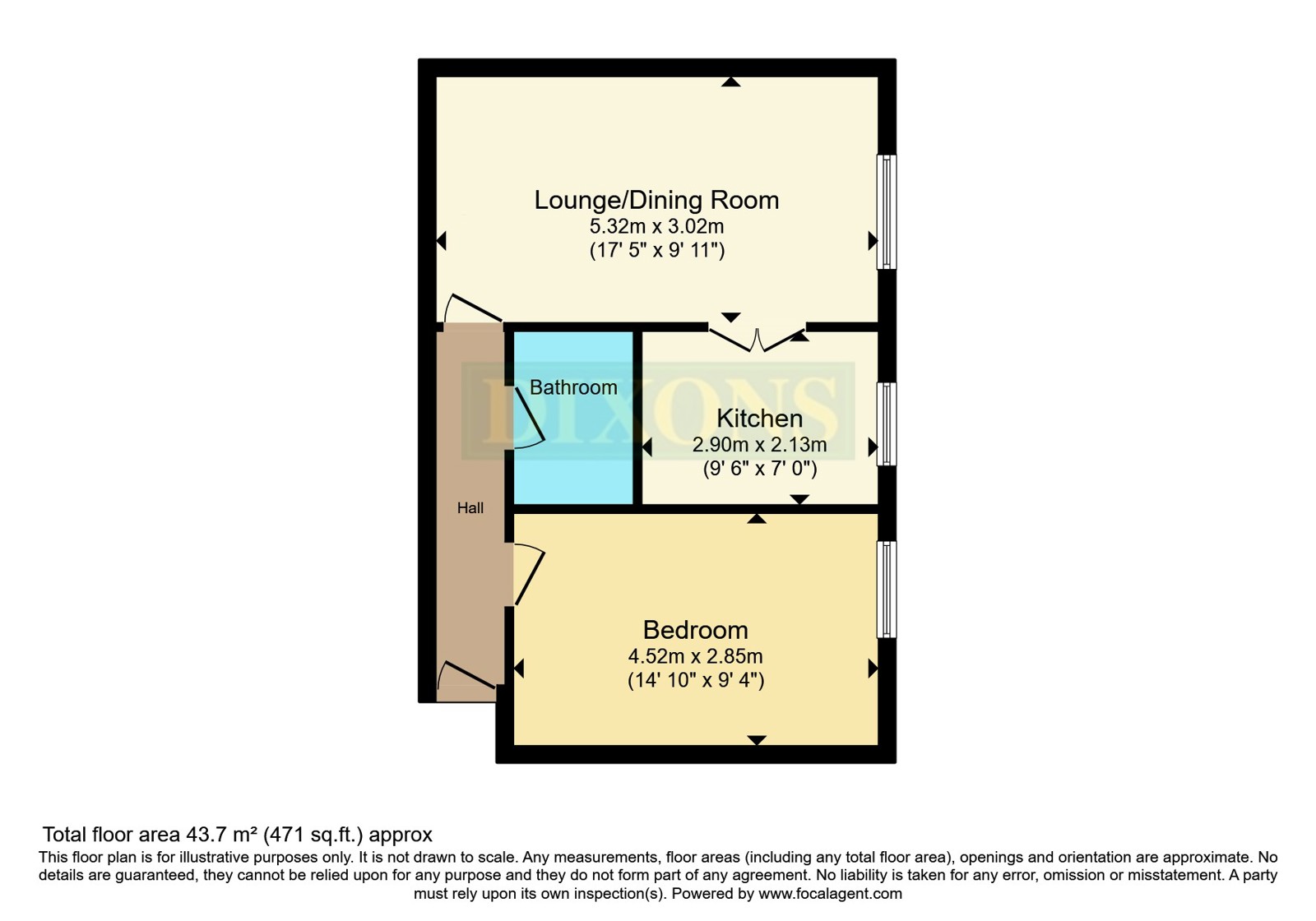 376, Gravelly Lane, West Midlands floorplan