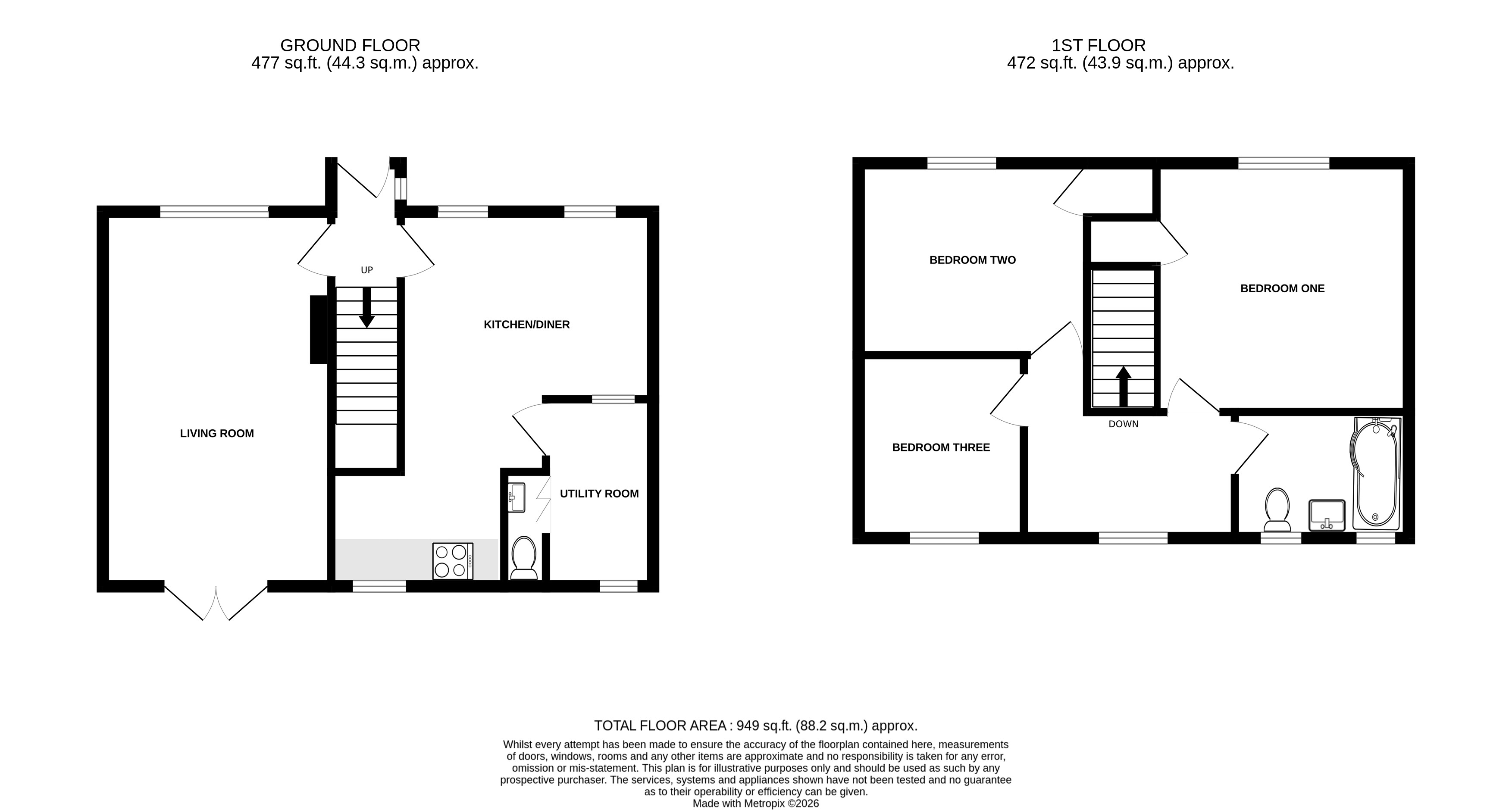Sladwell Close, Cambridge floorplan
