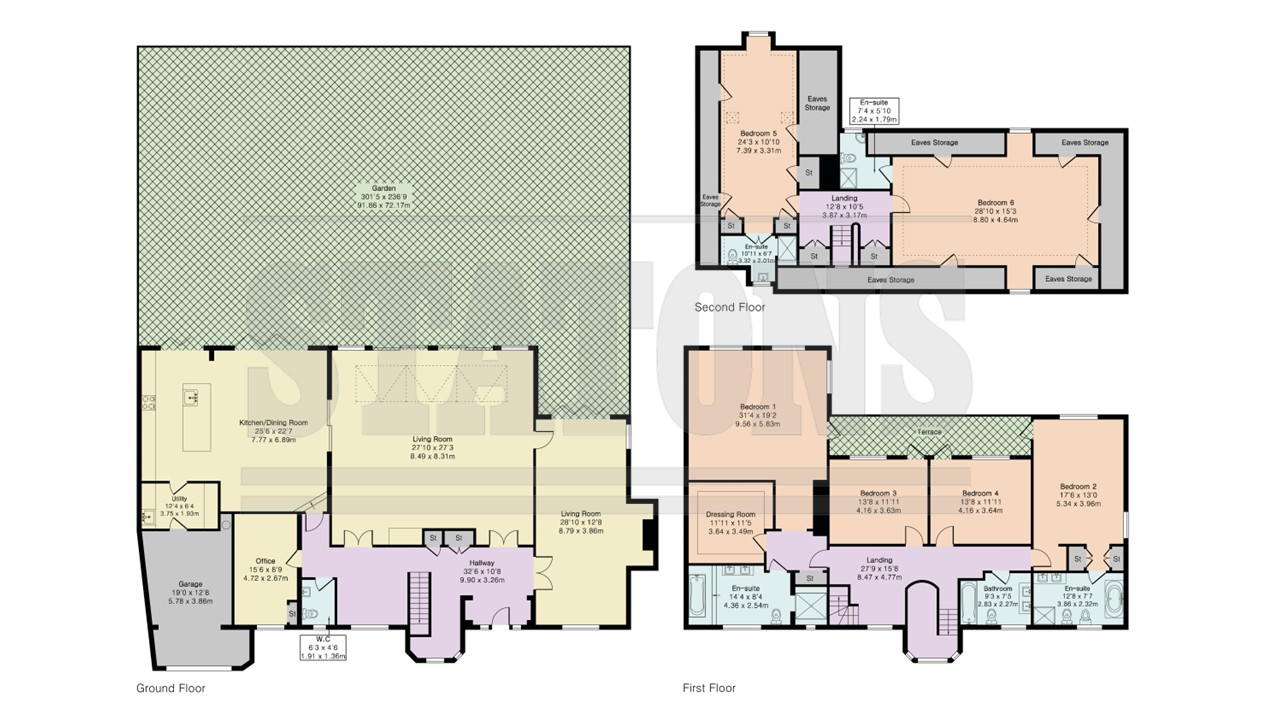 Great Oaks,, Camlet Way, Hadley Wood floorplan