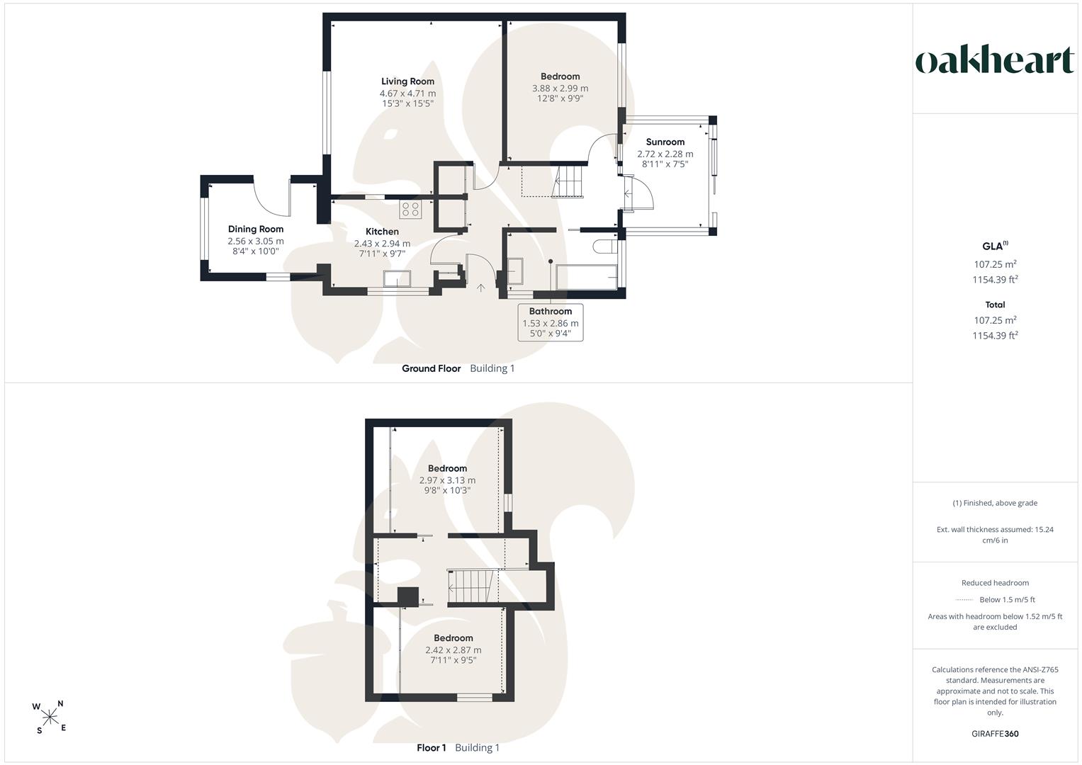 6, Peacocks Close, Sudbury floorplan