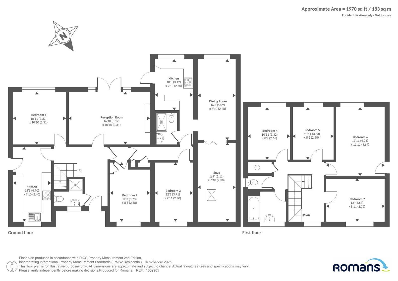4, Woodridge Close, Berkshire floorplan