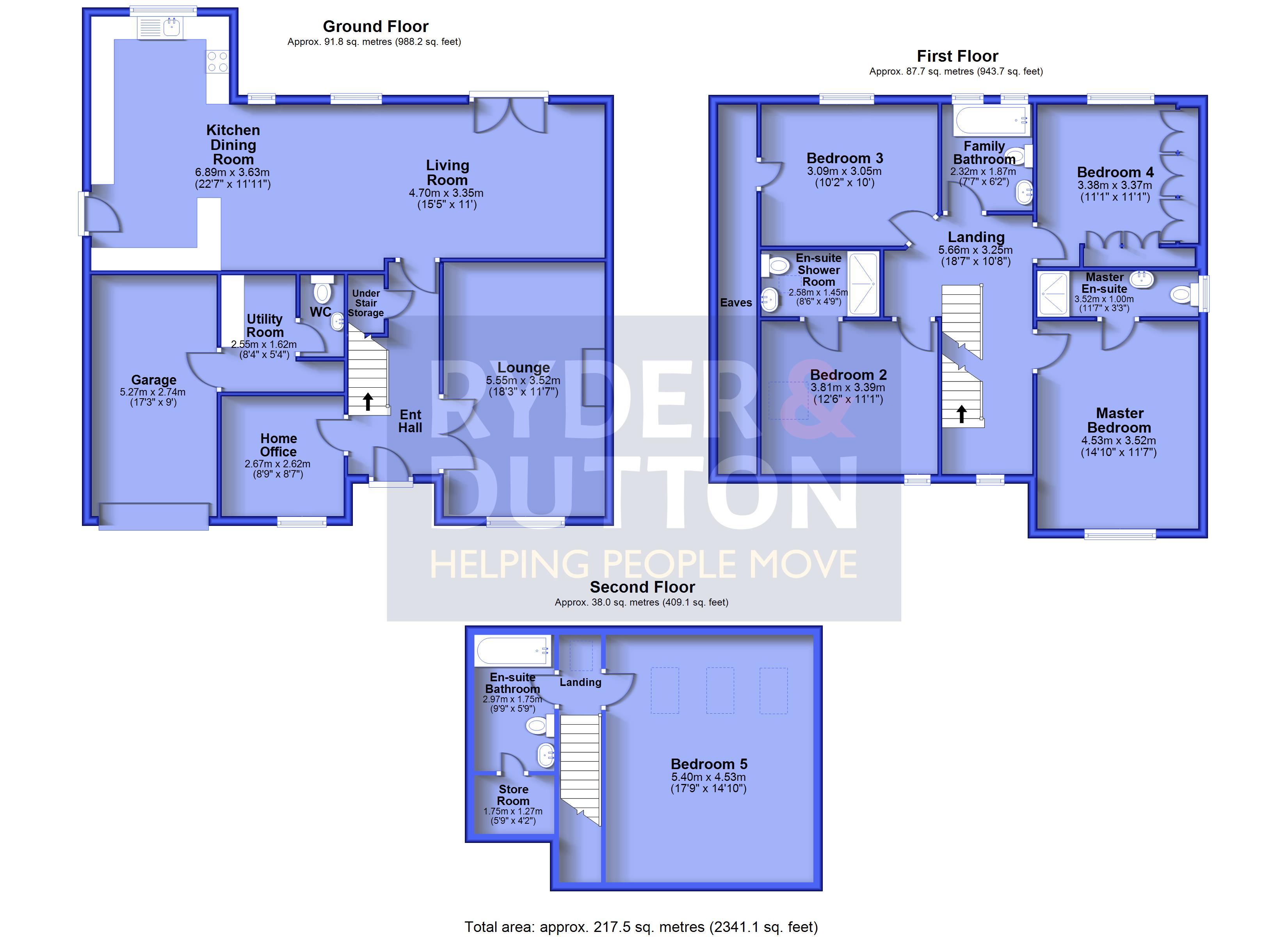 16, Penny Lodge Lane, Rossendale floorplan