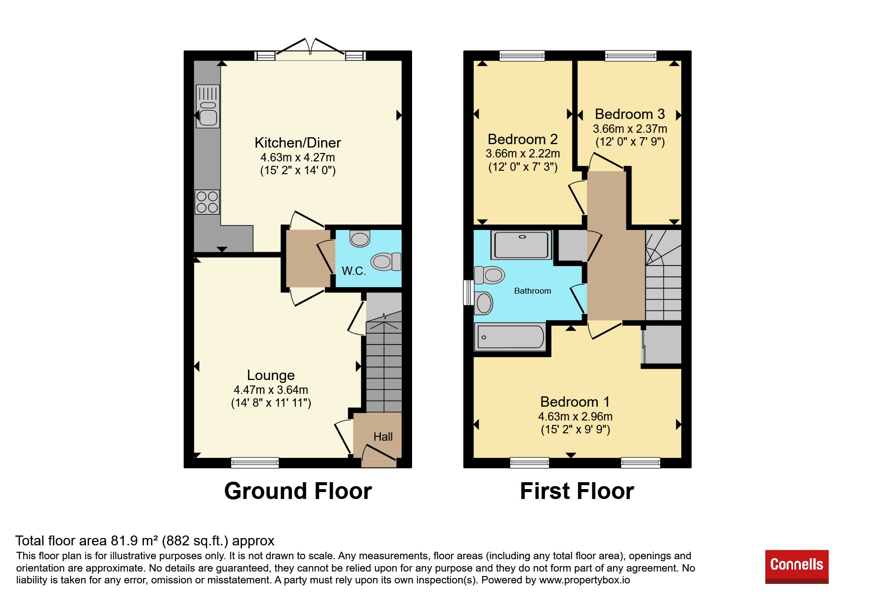 29, Sapphire Street, Wellingborough floorplan