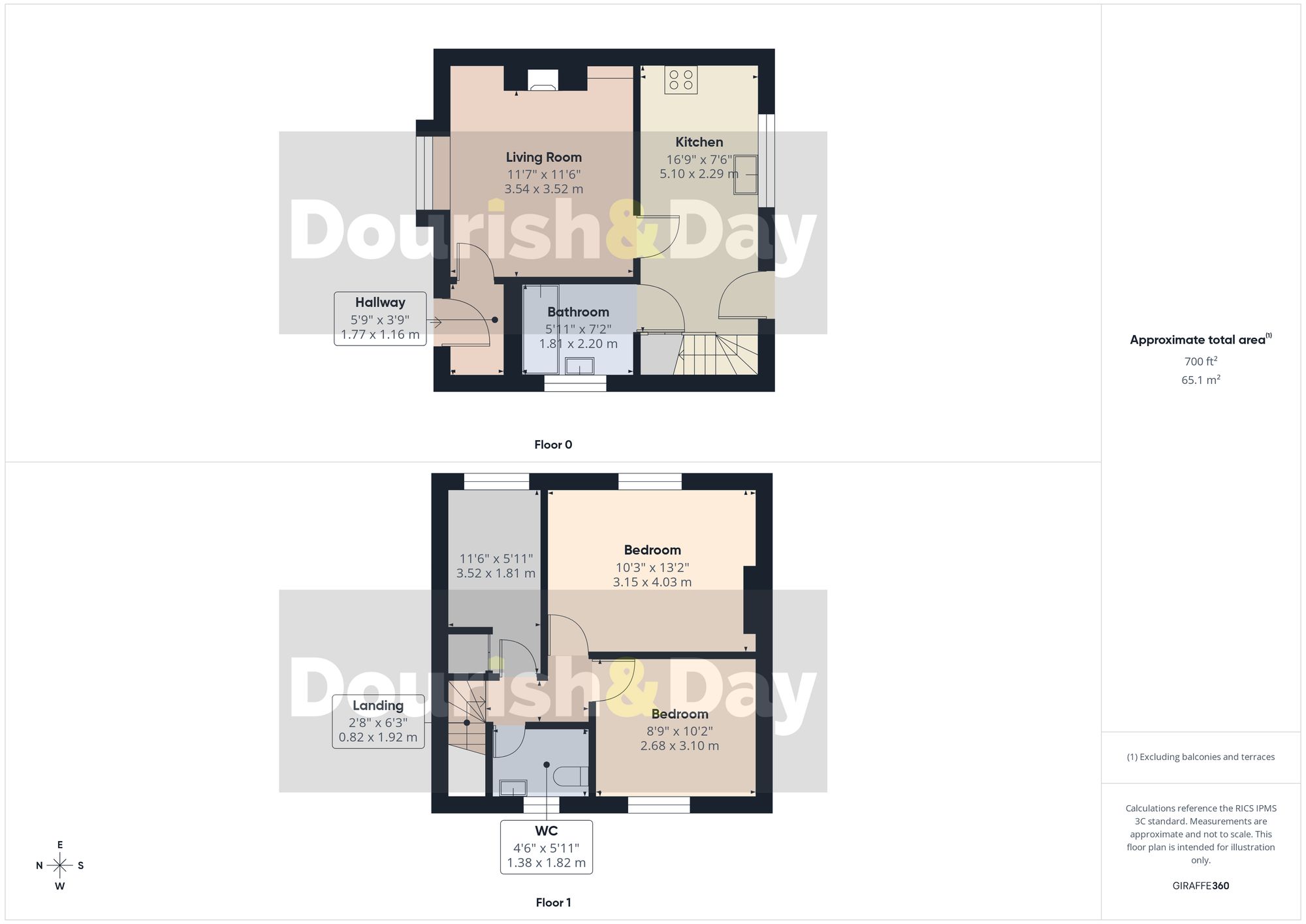 3 Brooklands Chester Road, Whitchurch floorplan