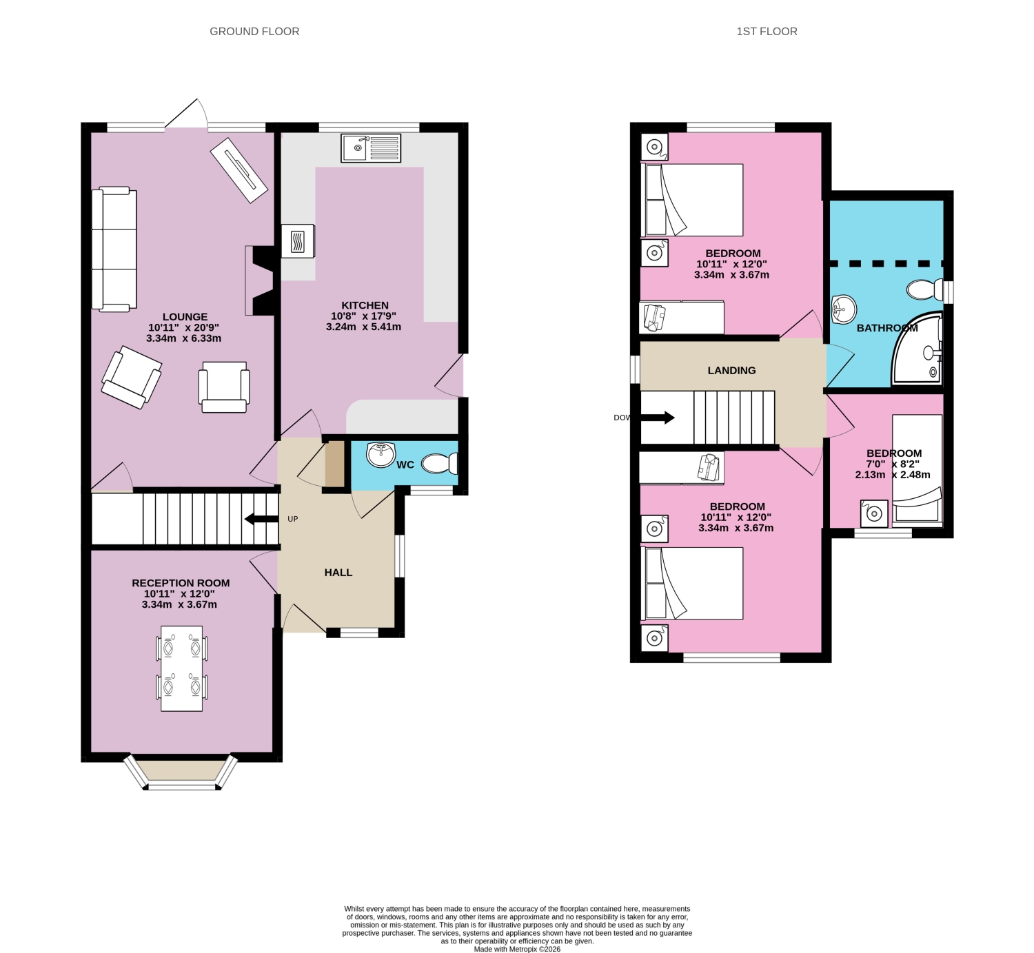 Old Croft Road, Stafford floorplan