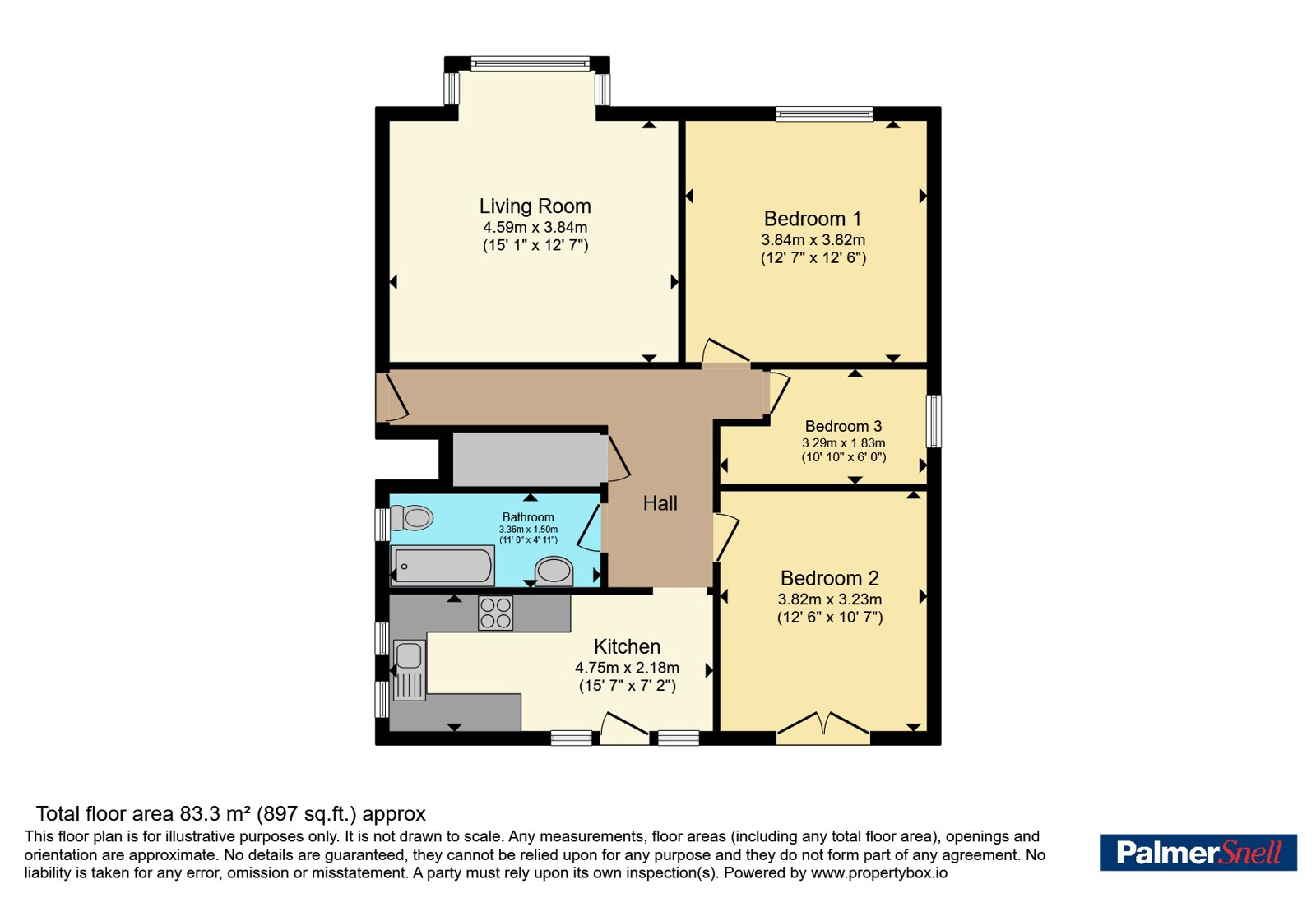 24, Firbank Road, Dorset floorplan