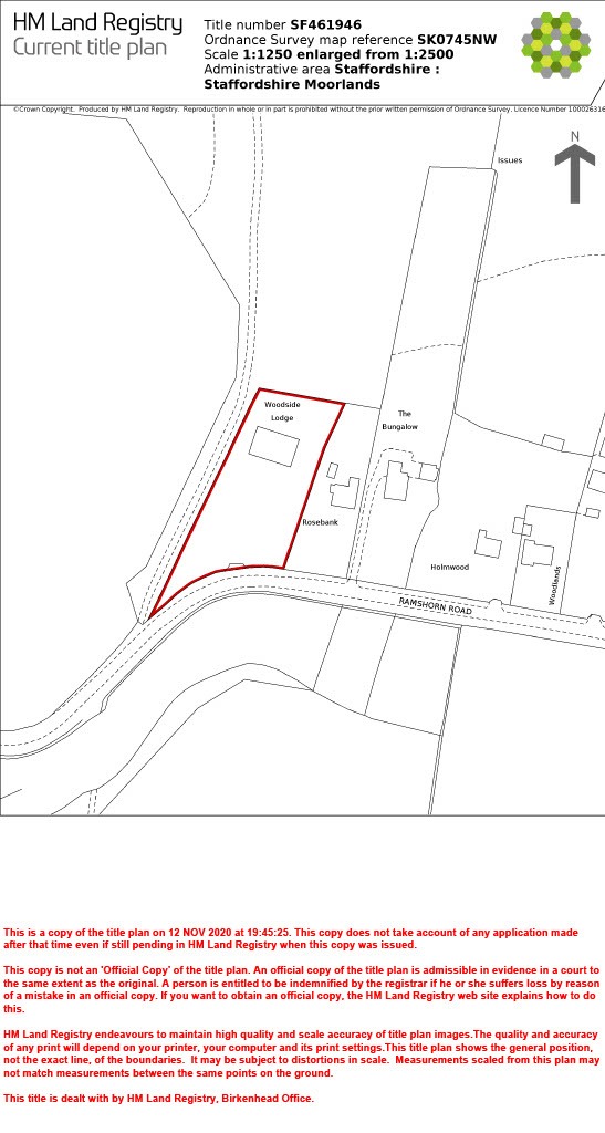 Woodside Lodge, Ramshorn Road, Stoke-On-Trent floorplan