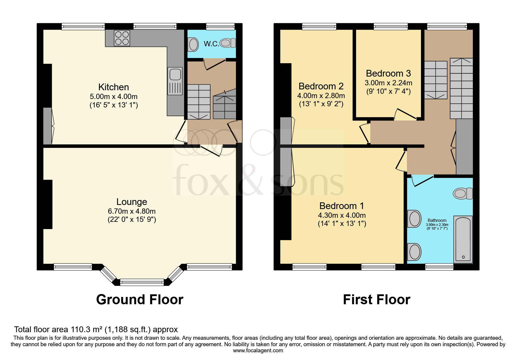 7a, St. Georges Road, Hastings floorplan