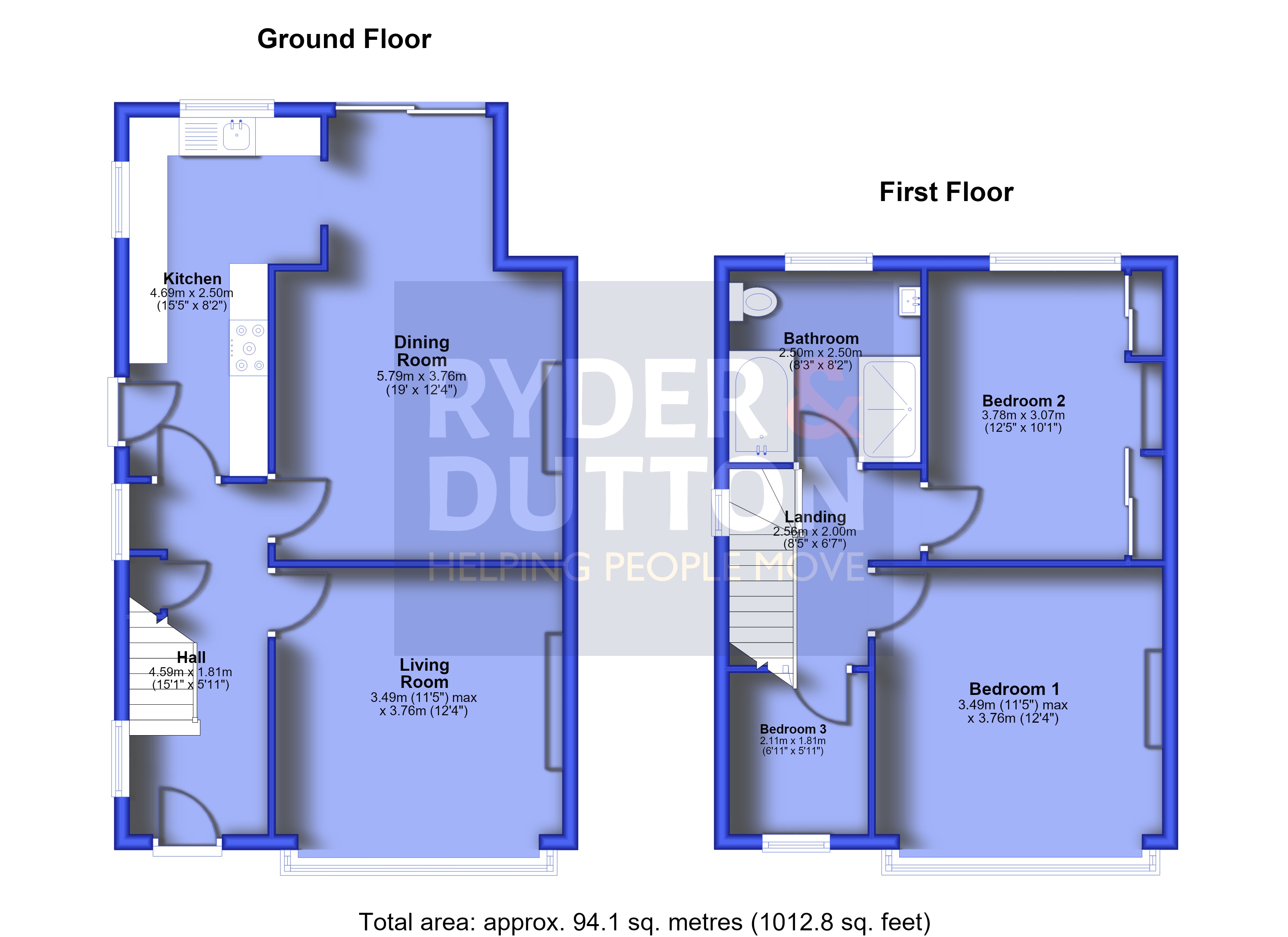 2, Eden Avenue, Ramsbottom floorplan