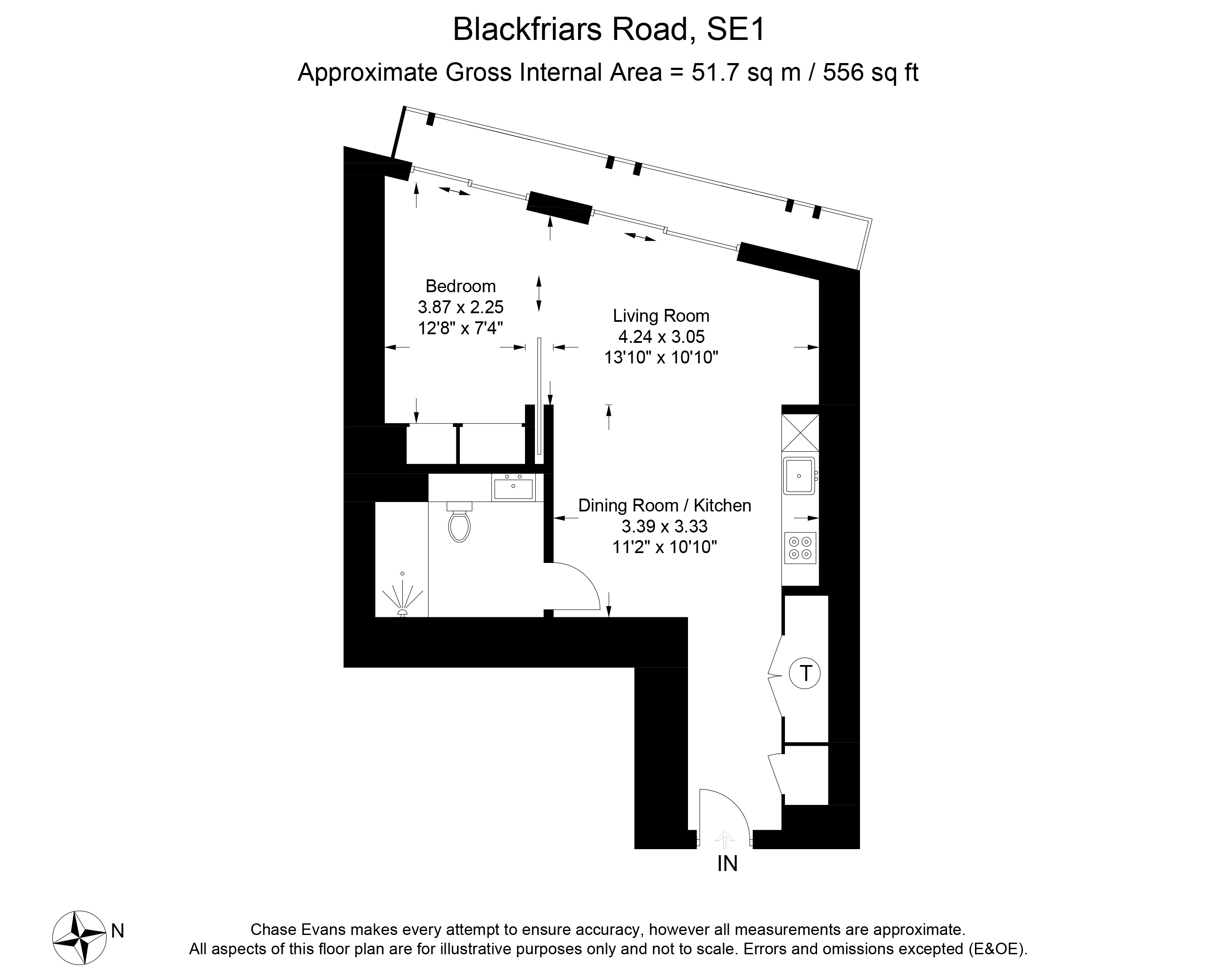 0 Bedrooms Studio to rent in One Blackfriars, Blackfriars Road, Southwark SE1