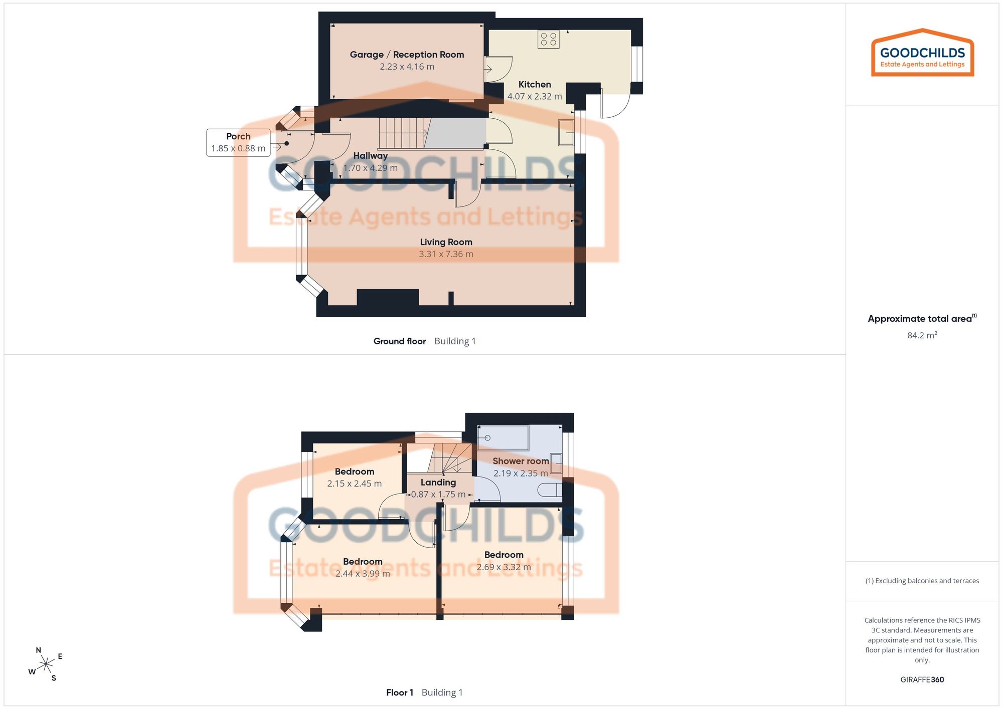 80 Whitehorse Road, Walsall floorplan