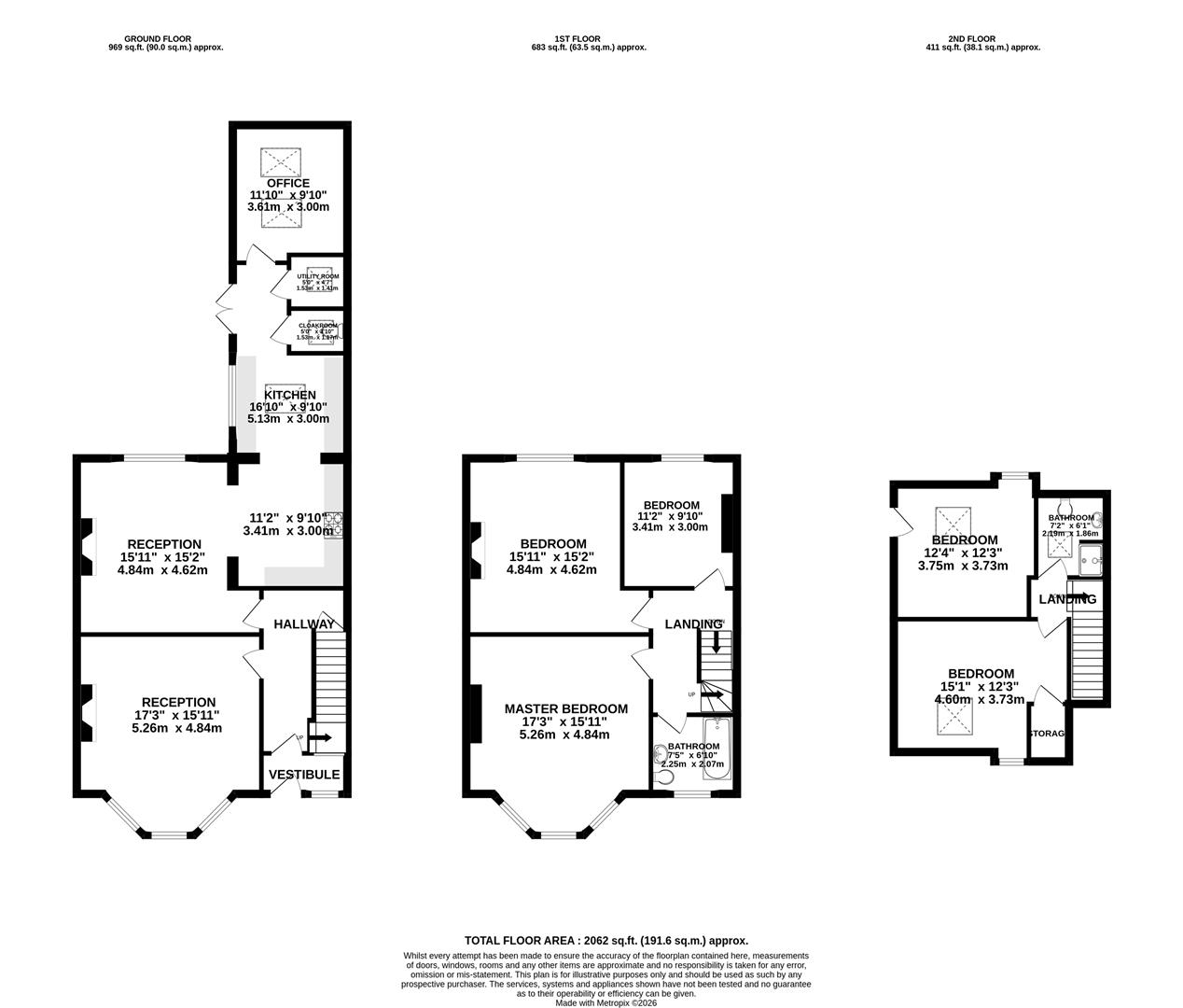 22, Henleaze Avenue, Bristol floorplan