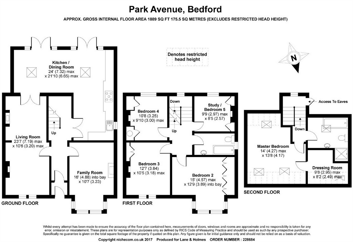 5 Bedrooms Semi-detached house for sale in Park Avenue, Bedford MK40