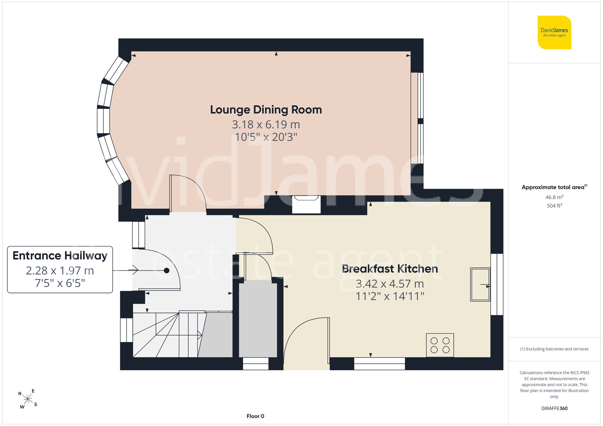 15 Palmer Crescent, Nottingham floorplan