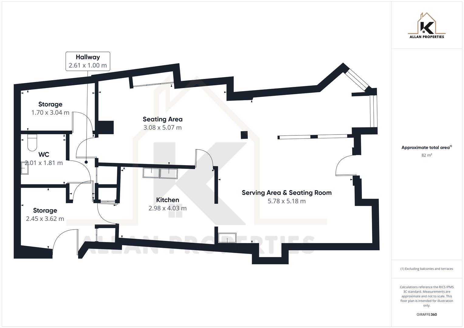 3, Harbour Fry, Kirkwall floorplan
