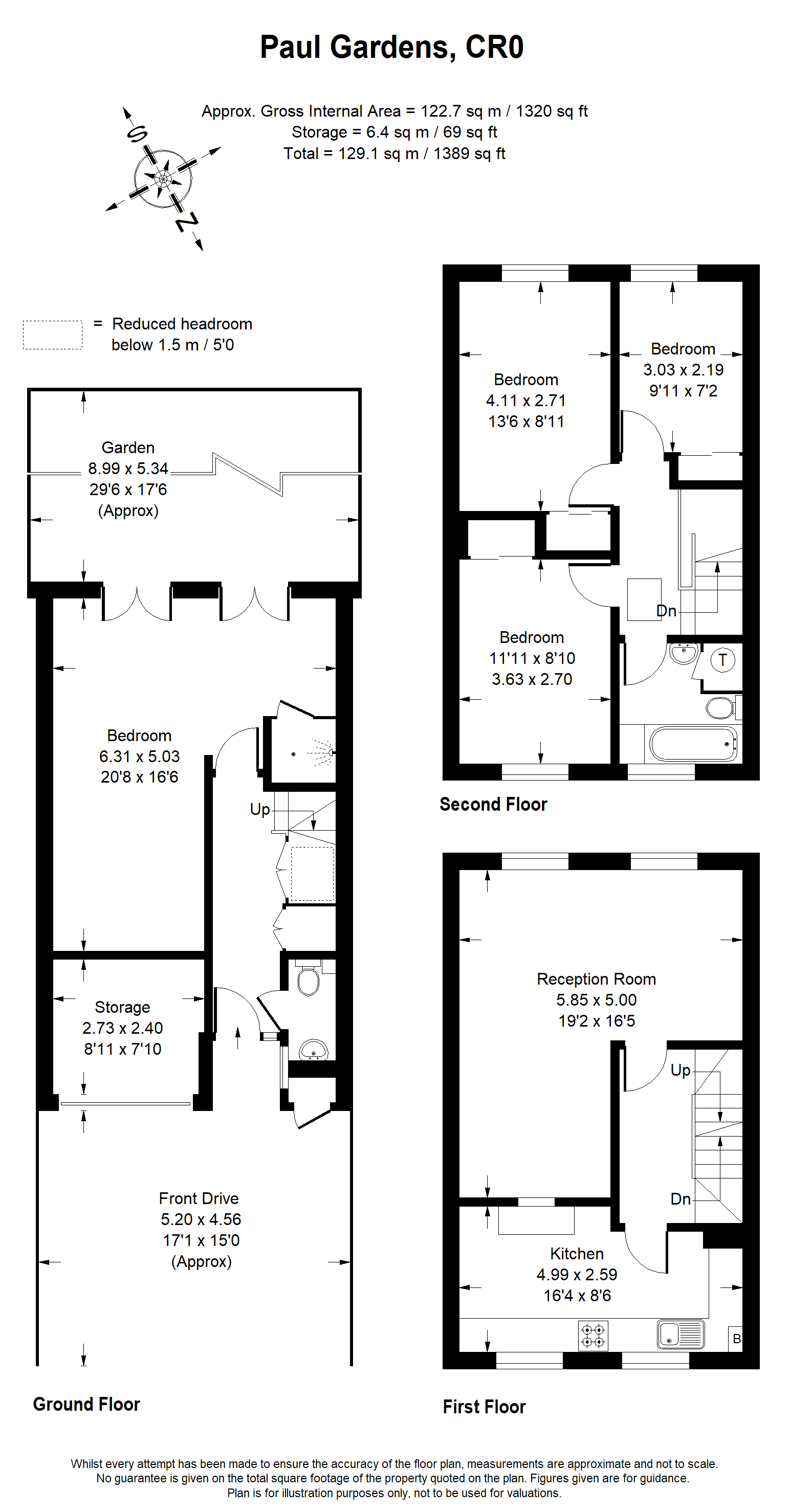 4 Bedrooms Terraced house for sale in Paul Gardens, Croydon CR0