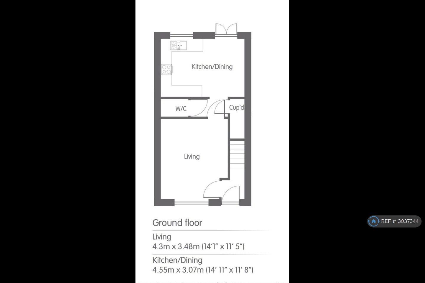Damson Drive, Peterborough floorplan