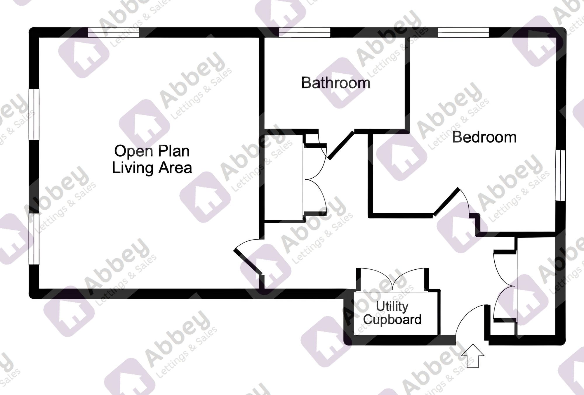 Flat 3, 99 Somerset Avenue, Leicester floorplan