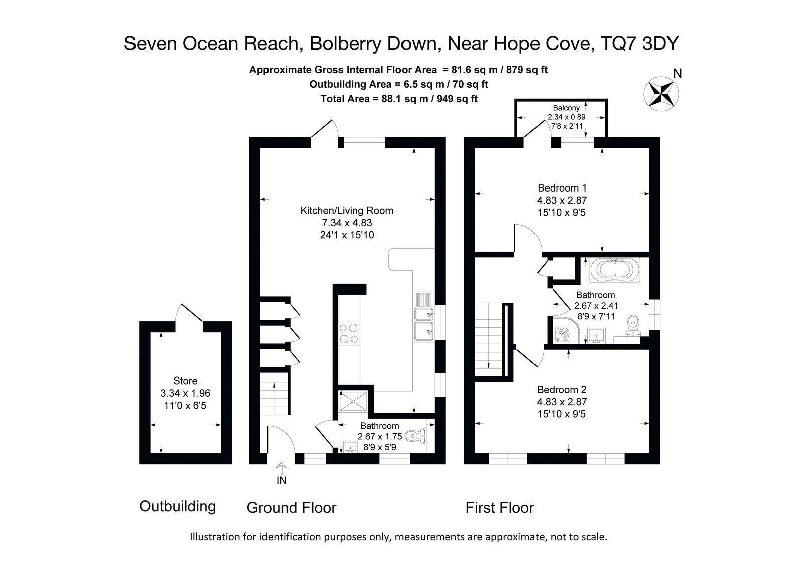 Seven Ocean Reach, Malborough floorplan