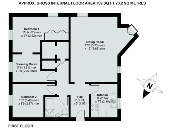 Ridgemont Close, Oxford floorplan