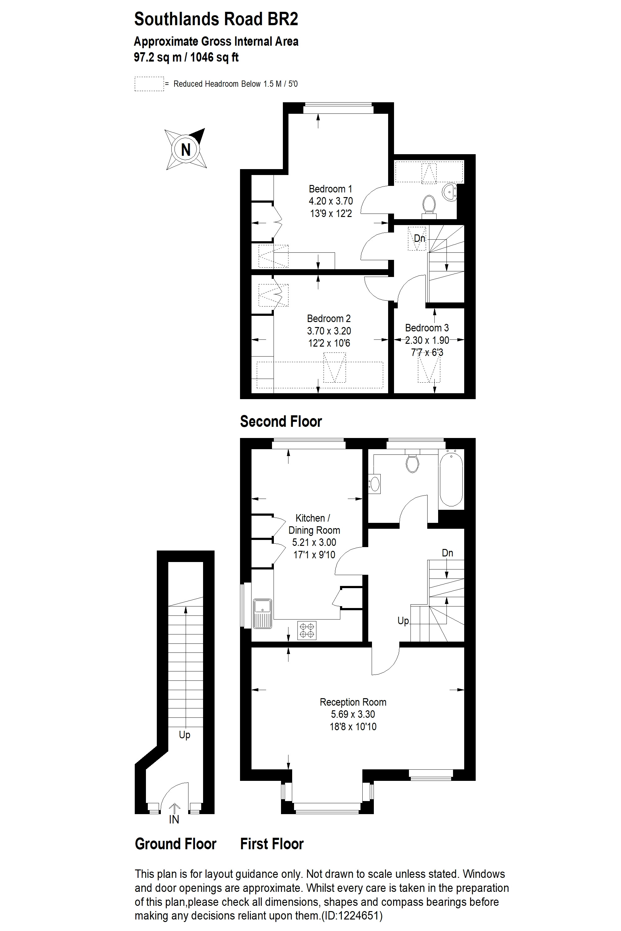 125A, Southlands Road, Bromley floorplan