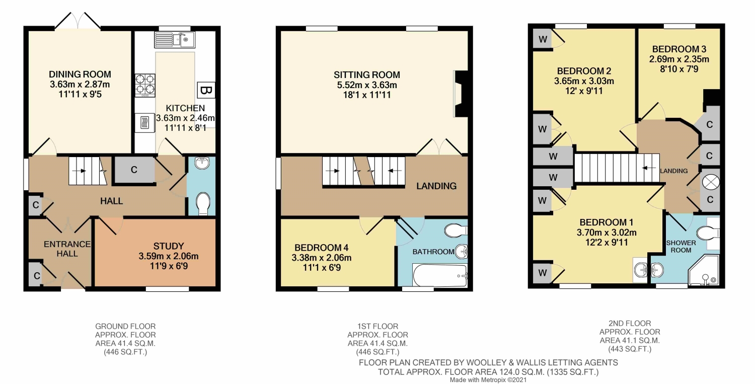1, Trafalgar Place, Lymington floorplan