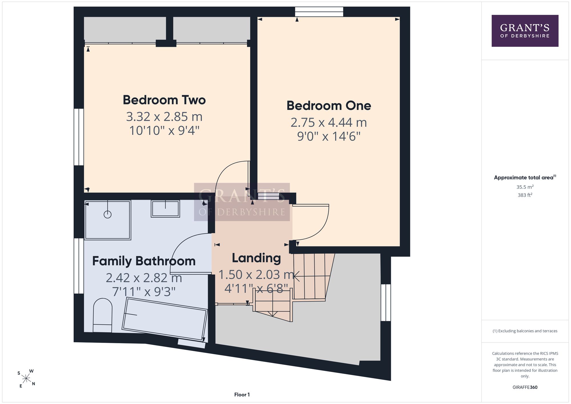 21 Wash Green, Matlock floorplan